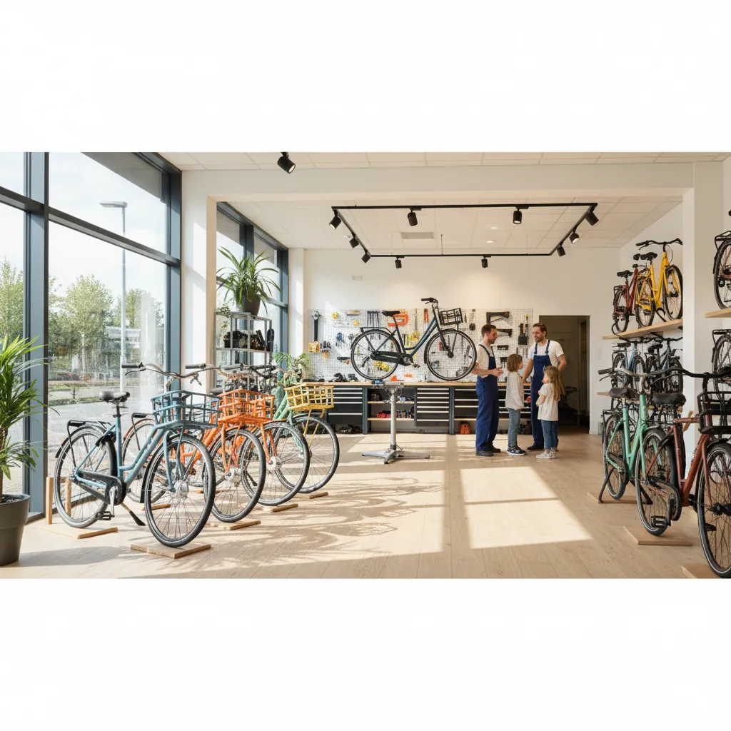 De winkel van binnen